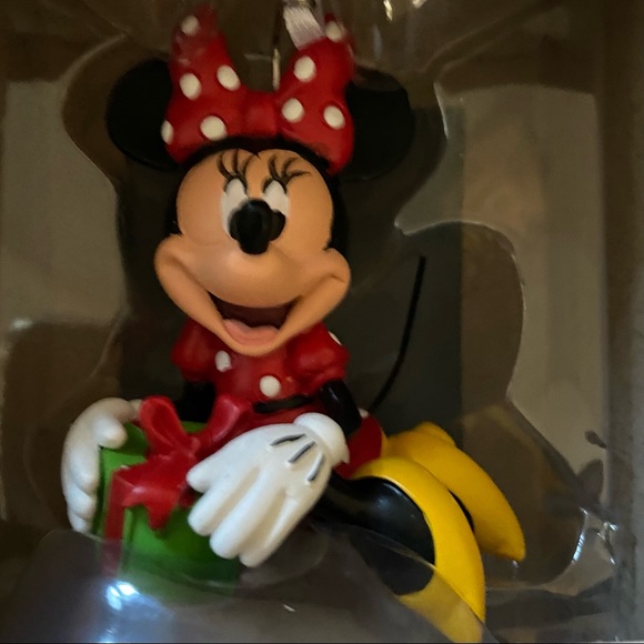 🎁🎄HALLMARK Disney MINNIE & MICKEY MOUSE Christmas Tree ORNAMENT LOT of 2 🎄🎁 - Picture 7 of 7
